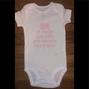 Custom baby bodysuit
